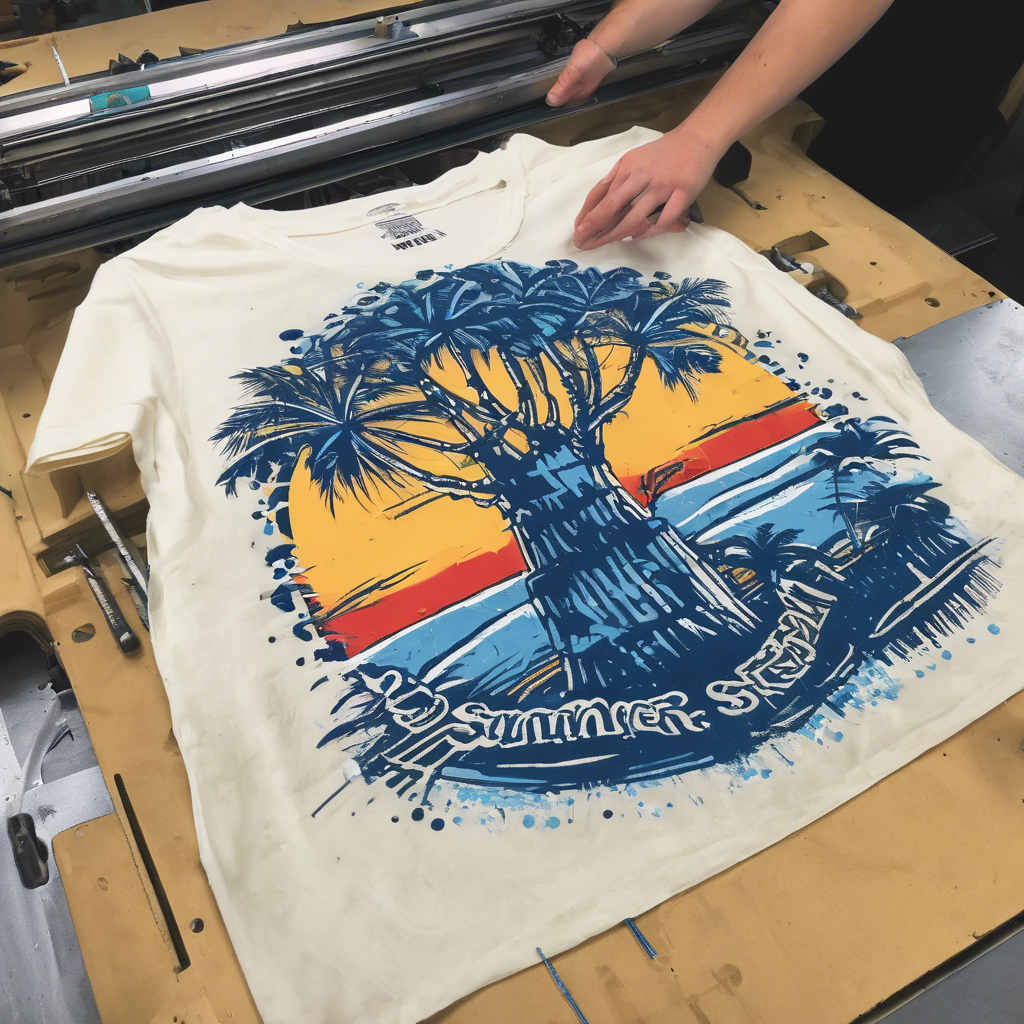Summer Screen Printing Apparel
